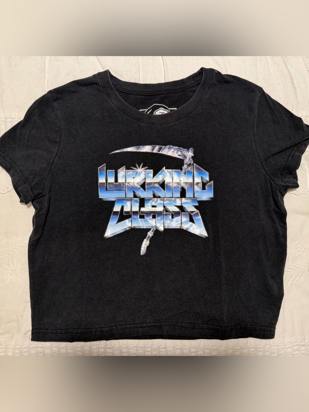 Lurking Class Black Graphic Short Sleeve Tee for Kids